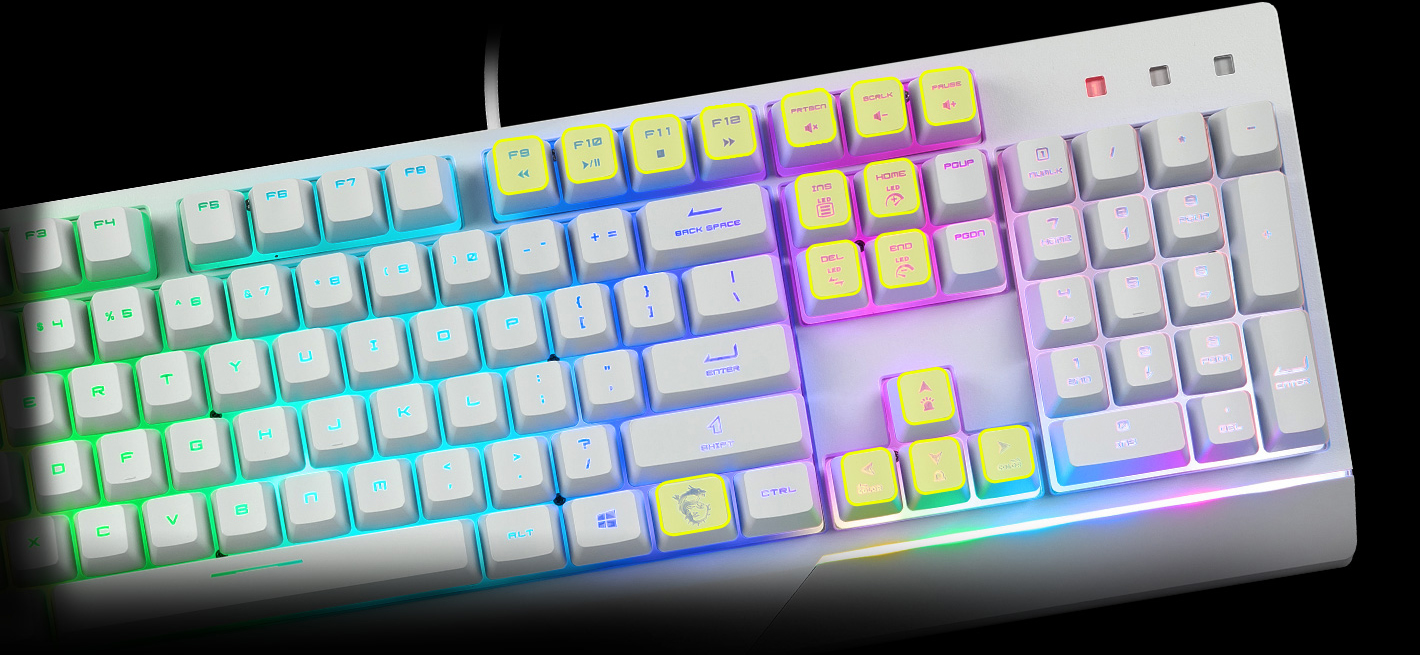 MSI Vigor GK30 WHITE Gaming Keyboard